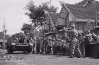 Foto gemaakt tijdens de koloniale oorlog (verzetsmuseum.org)