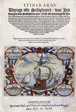 Kaart van Jan Huygen van Linschoten