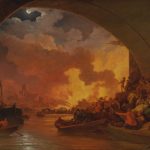 Philippe-Jacques de Loutherbourg - De grote brand van Londen, 1666