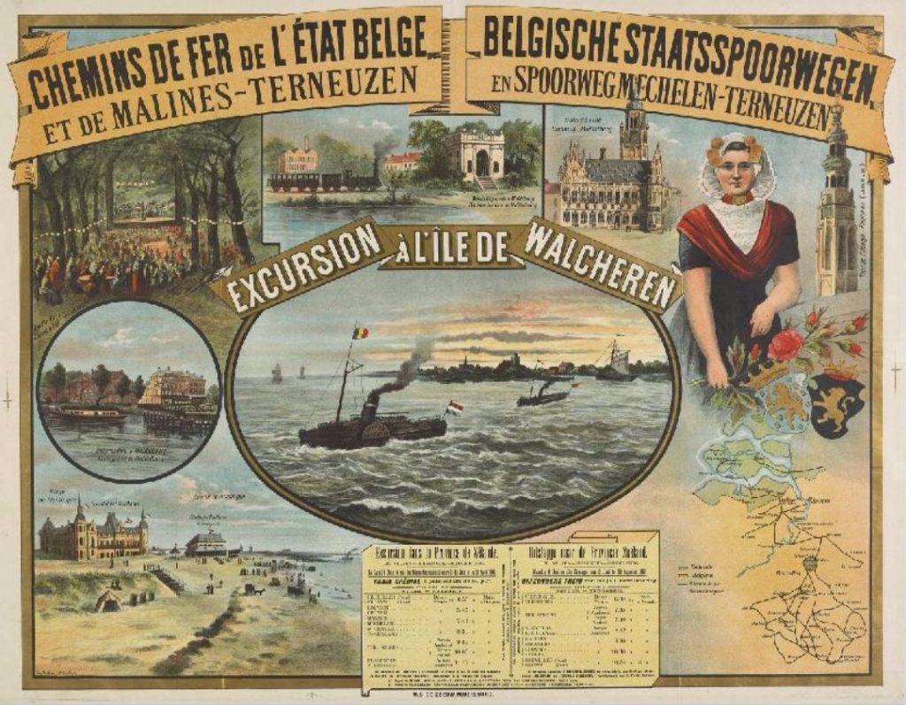 Zeeuws Archief - Hoe de Belgen ‘pleizierreizigers’ naar Walcheren brachten