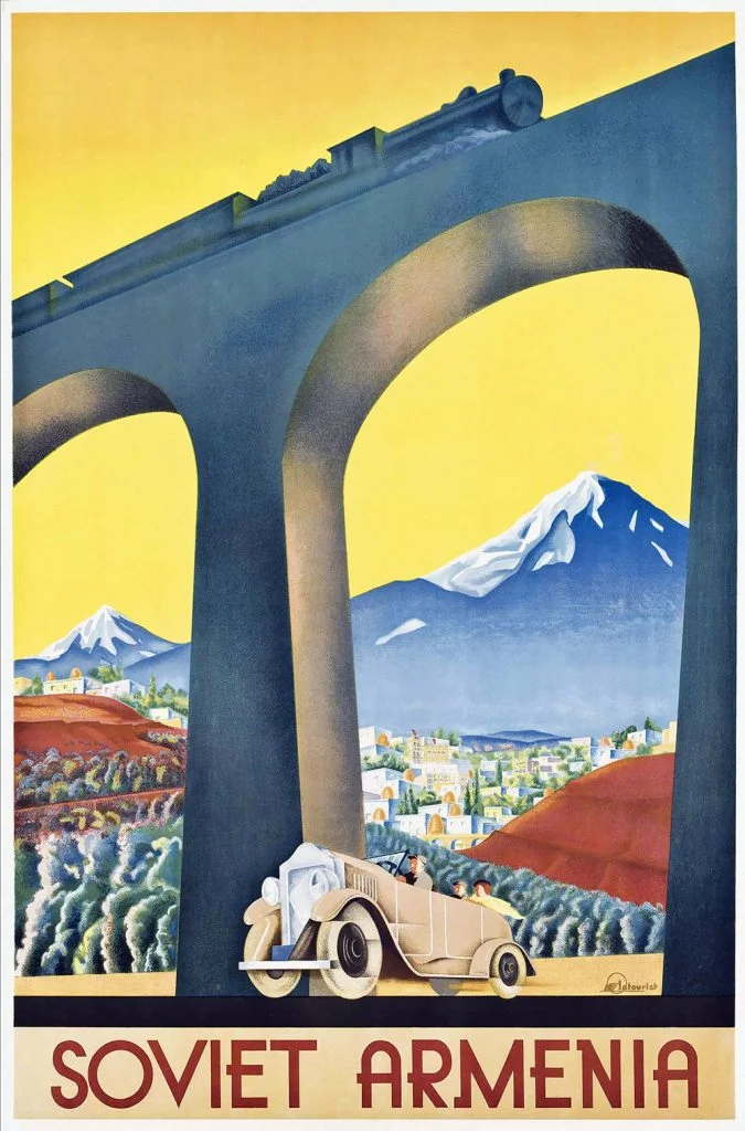 Affiche Sovjet-Armenië, Sergey Igumnov, 1935