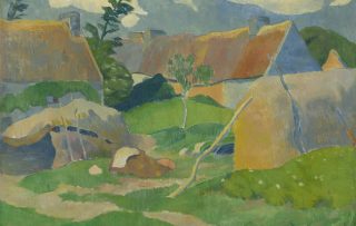 Paul Sérusier (1864-1927). Boerderij in Bretagne (ca. 1890)