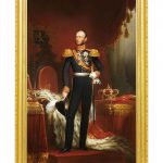 Jan Adam Kruseman, Portret van koning Willem II, 1842. Tweede Kamer der Staten-Generaal Den Haag, in bruikleen van de stad Amsterdam