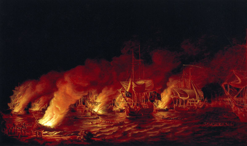Brandende schepen - cc