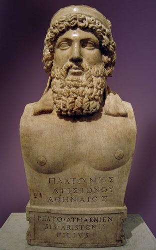 Buste van Plato