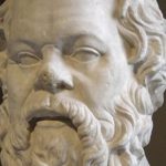 Buste van Socrates in het Louvre in Parijs (CC BY-SA 2.5 - Sting - wiki)