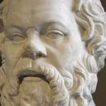 Buste van Socrates in het Louvre in Parijs (CC BY-SA 2.5 - Sting - wiki)