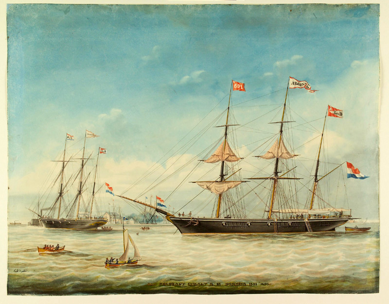 Het barkschip Argonaut (1861).