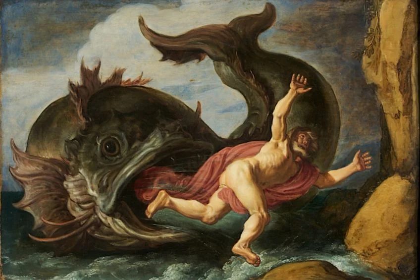 Jona en de walvis - Pieter Lastman