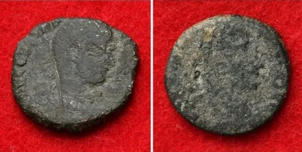Romeinse munten, gevonden in Japan (Uruma City Education Board)