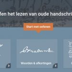 Wat staat daer? - Een online oefentool voor het lezen van oude handschriften