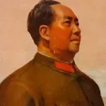Mao Zedong op een Chinese poster (Publiek Domein - wiki)