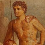 Argus op een fresco in Pompeii - cc