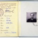 Diplomatieke paspoort van Raoul Wallenberg - cc