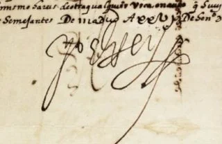 Filips II ondertekent al zijn stukken met de tekst 'Yo el Rey' (Ik, de koning)