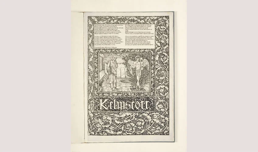 De 'Kelmscott Chaucer' van William Morris