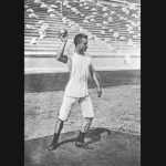 Kogelstoter tijdens de Olympische Spelen van 1896 (wiki)