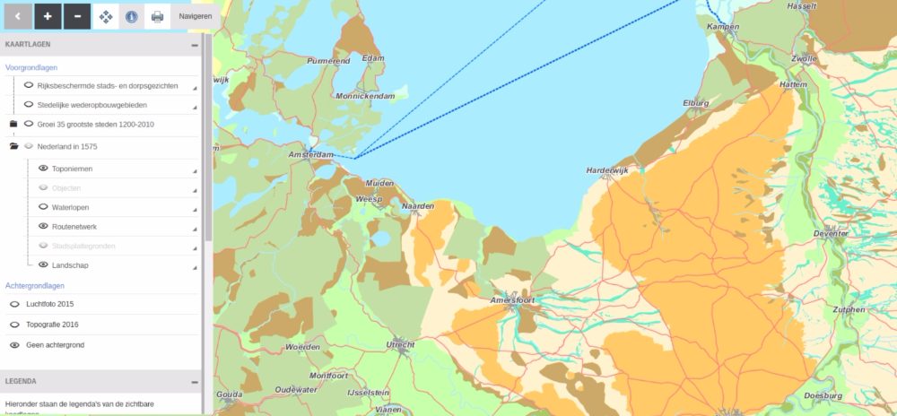 Navigeren door 16e-eeuws Nederland