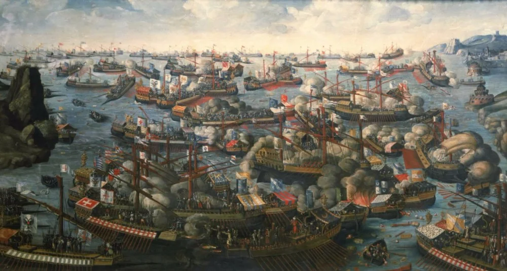 Slag bij Lepanto, 7 oktober 1571