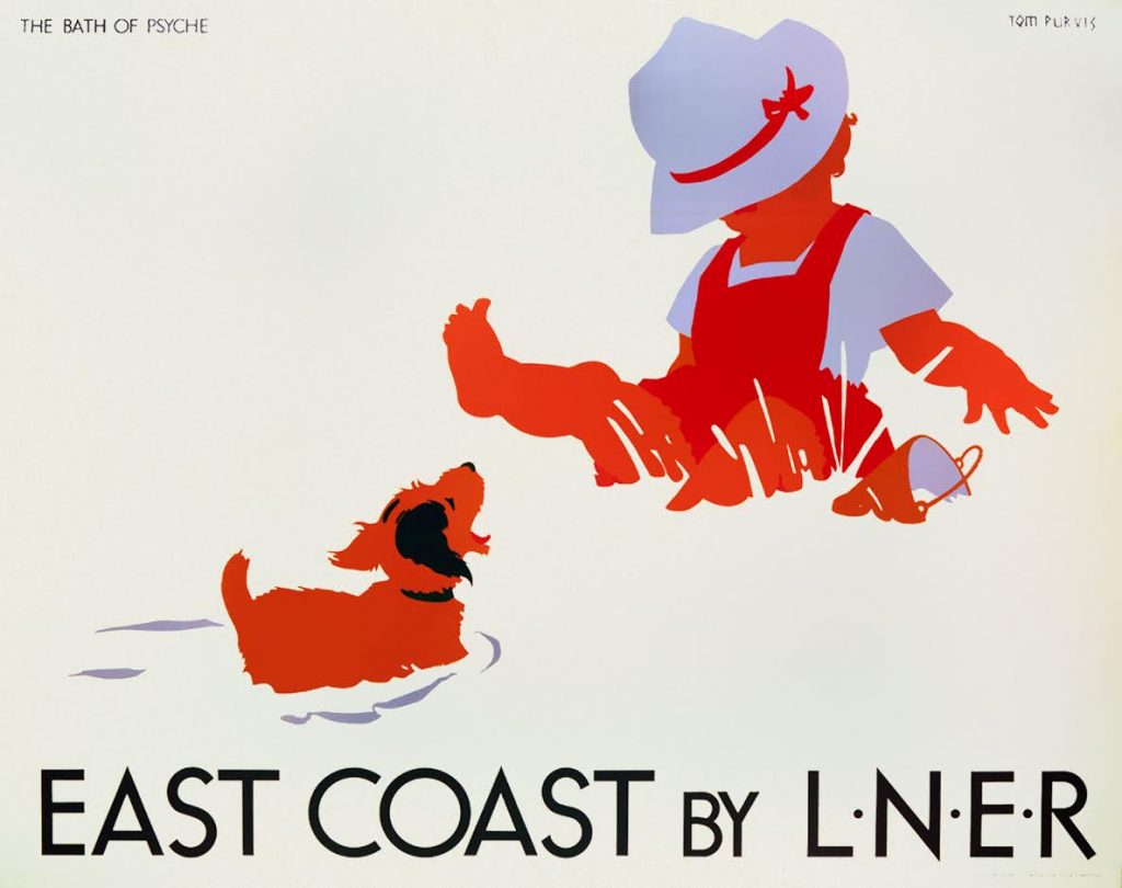 Affiche East Coast, Tom Purvis, ca. 1930