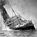 De zinkende Lusitania