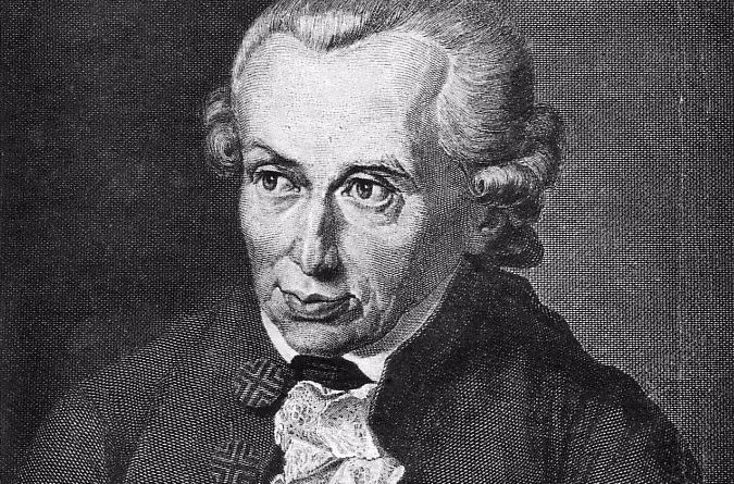 Immanuel Kant, staalgravure door J.L. Raab, naar een schilderij uit 1791 door Gottlieb Doebler