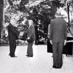 Ontmoeting van De Gaulle en Adenauer in Colombey (50elysee.com)