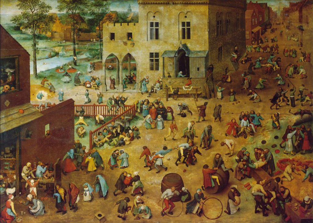 Pieter Bruegel de oude, Kinderspelen (1560)