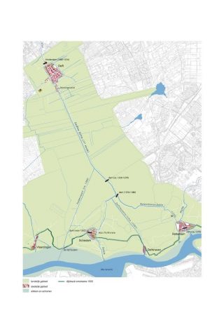 Stadsvorming voor de Gouden Eeuw in het stroomgebied van de Schie (Atlas van Schie)