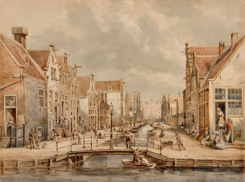 Amsterdam Jordaan (Lutgers, 1857)