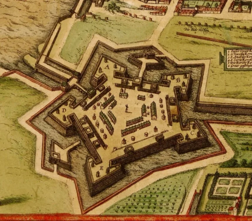 Citadel van Antwerpen in 1572 - cc