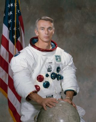 Gene Cernan (cc - NASA)
