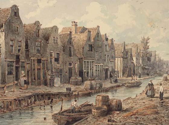 Goudsbloemgracht (ca. 1850)