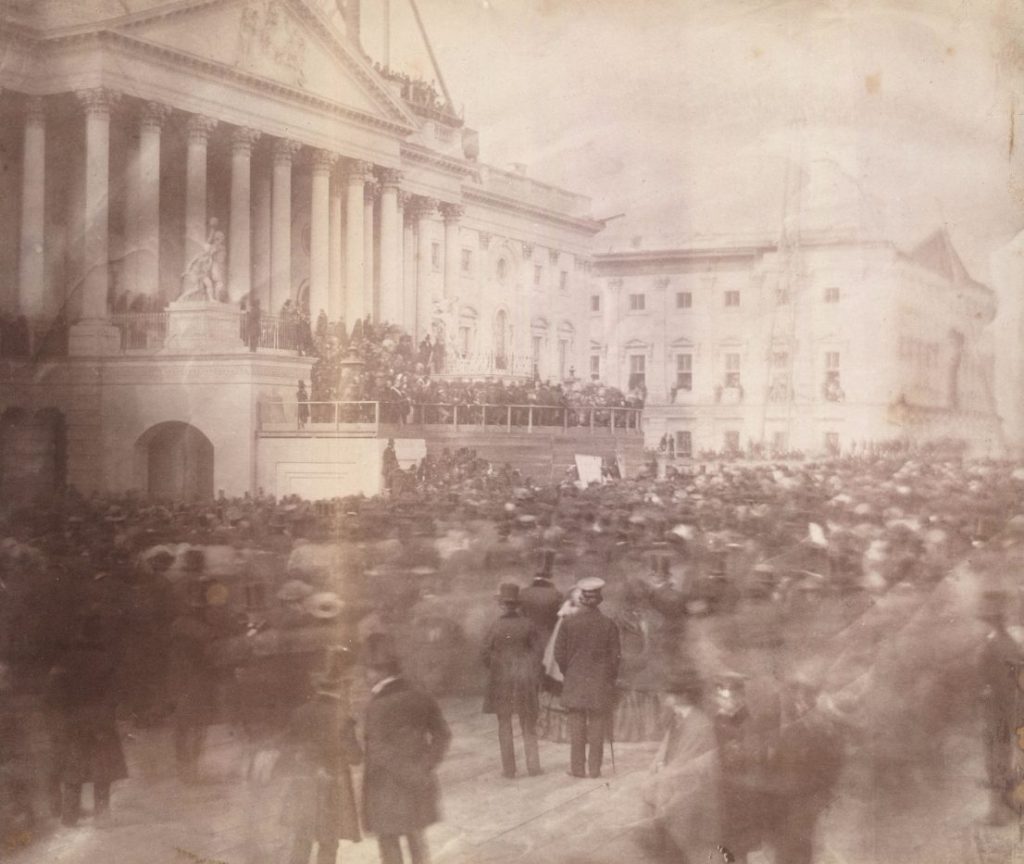 Inauguratie James Buchanan, maart 1857