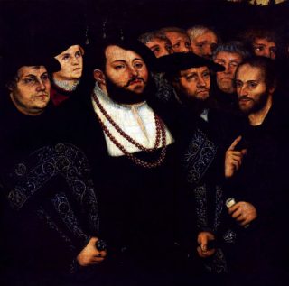Frederik de Wijze en Maarten Luther