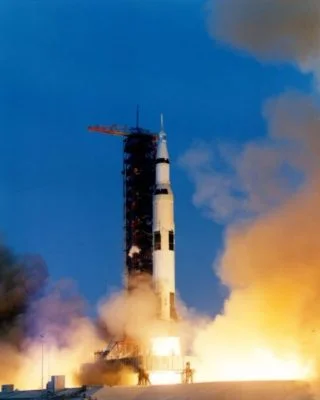 Lancering van Apollo 13 (cc - NASA)