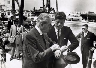 Macmillan and John F. Kennedy in 1961