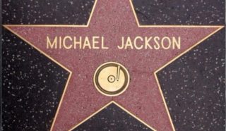 Michael Jacksons ster op de Hollywood Walk of Fame - cc