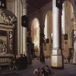 Graf van Maarten Tromp in de Oude Kerk in Delft