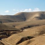 Heuvels in de woestijn van Judea - cc