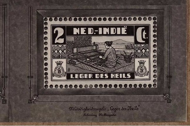 Postzegel uit Nederlands-Indië (Geheugen van Nederland)