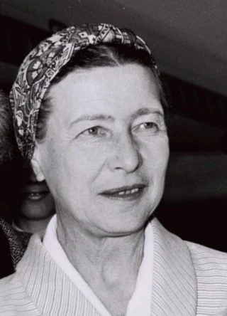Simone de Beauvoir in 1967