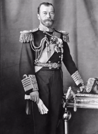 Tsaar Nicolaas II in 1909