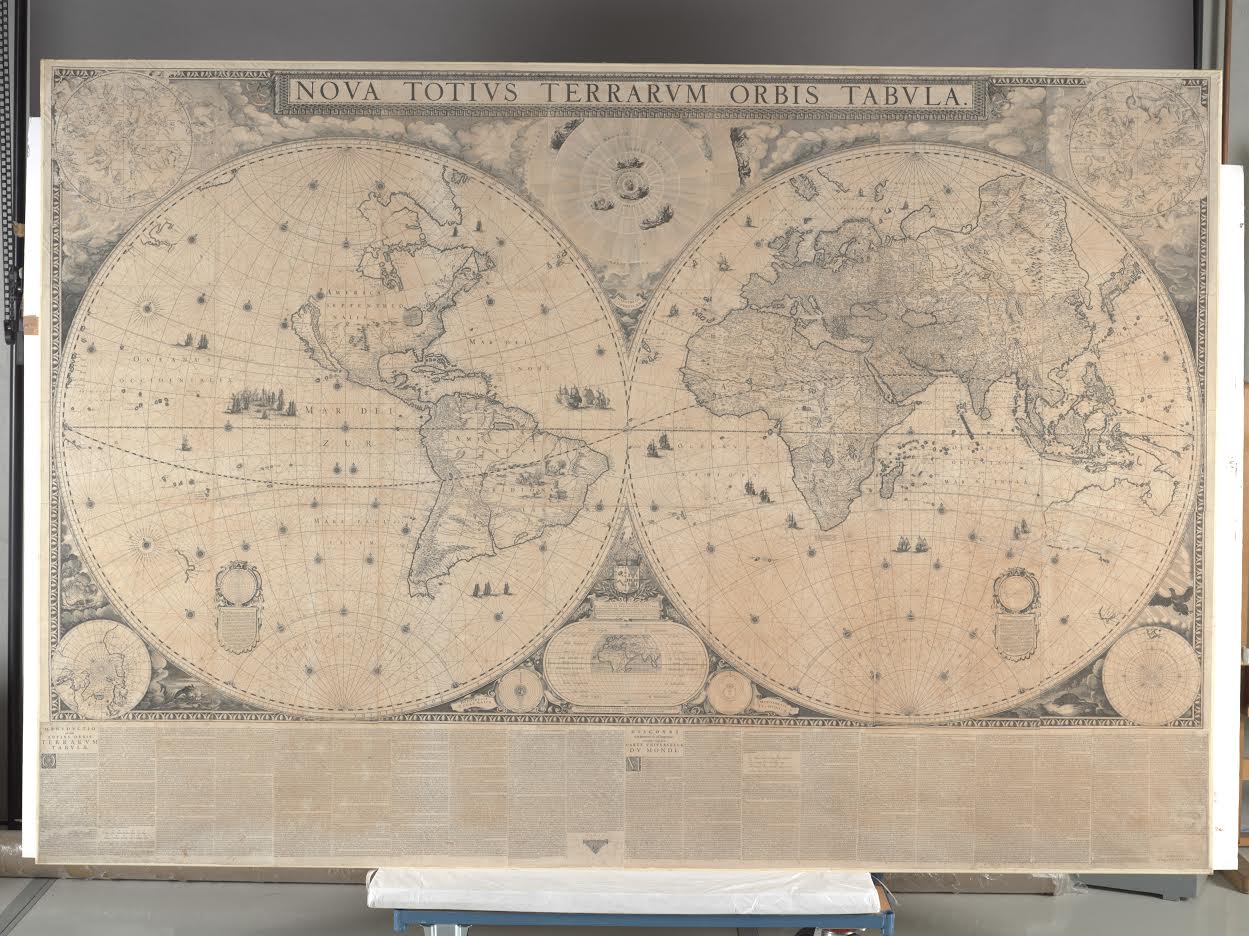 De volledige kaart (Scheepvaartmuseum)