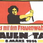 Poster voor Internationale Vrouwendag 1914