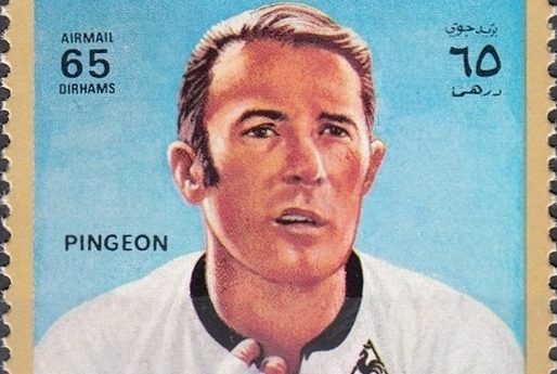 Roger Pingeon op een postzegel uit 1972