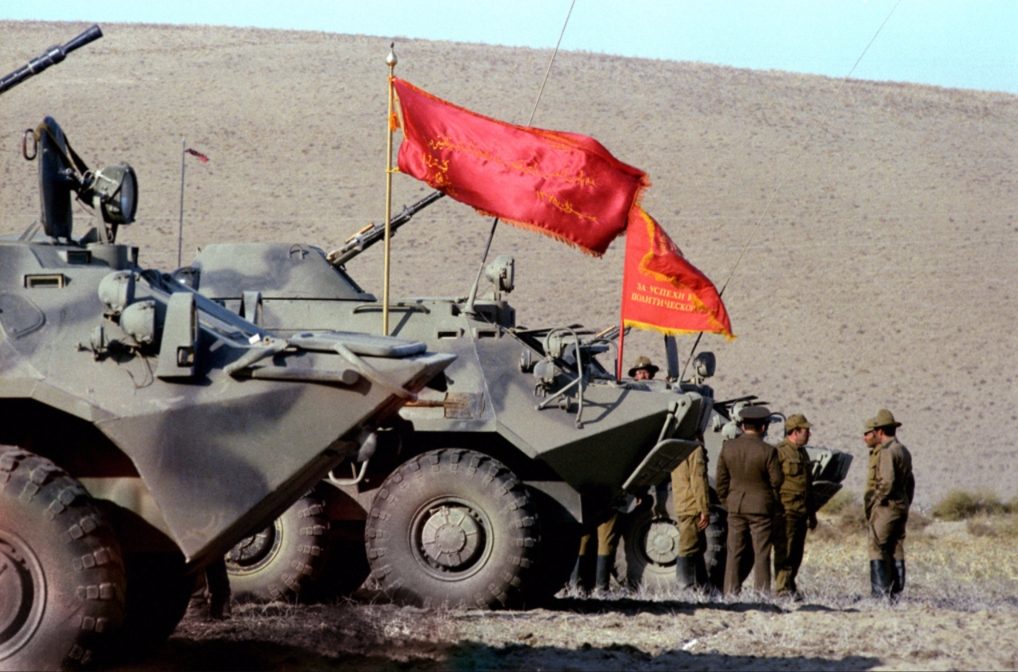 Sovjet-troepen keren terug uit Afghanistan (cc - RIA Novosti)