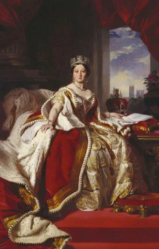 Victoria, geschilderd door Franz Xaver Winterhalter