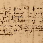 Fragment van minuut van Johan de Witt aan Amélie van Brederode, 16 januari 1654, NL-HaNA Raadpensionaris De Witt 3.01.17, inv. nr. 2645