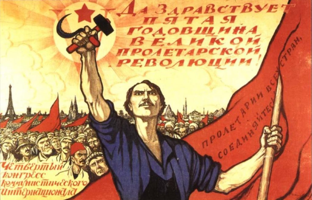 De Russische Revolutie - Propagandaposter